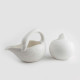 Swan Creamer & Sugar Bowl